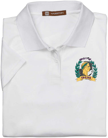 Krewe of Caesar Cotton Pique Polo Shirt