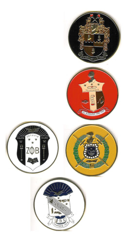 Round Crest Car Badge