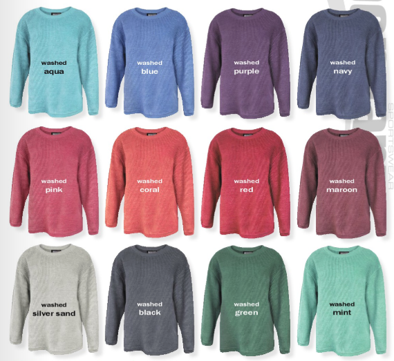 Corded Sorority Crewneck Sweatshirt with Lovestory Design