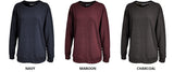 Cozy Fleece Sweatshirt with Preppy Bar Design - Campus Connection - Campus Connection - 2