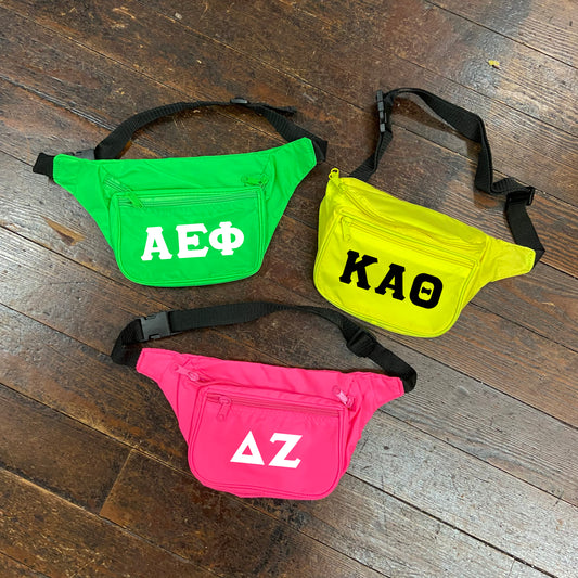 Sorority Neon Fanny Pack