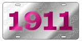 Founders Year Mirror License Plate - Craftique - Campus Connection - 8