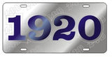 Founders Year Mirror License Plate - Craftique - Campus Connection - 3