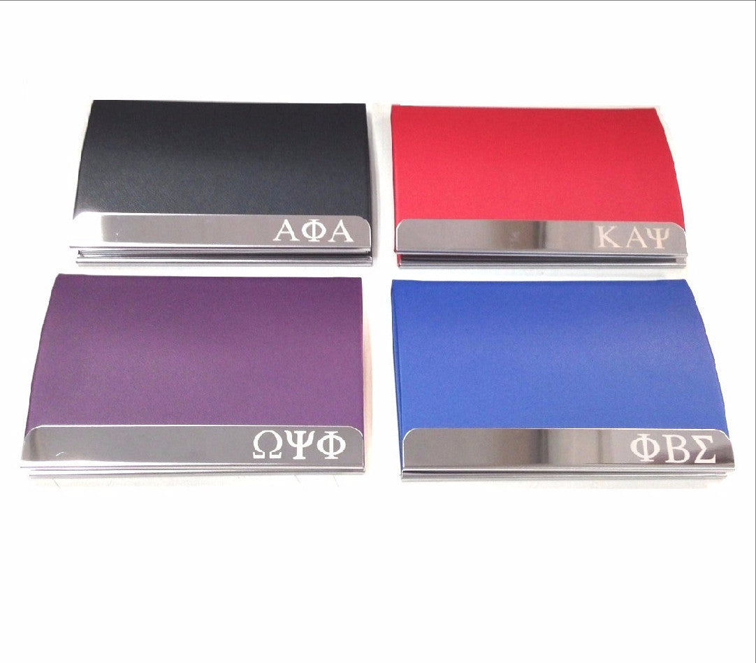 Engraved Business Card Holder - National Sportswear - Campus Connection - 2