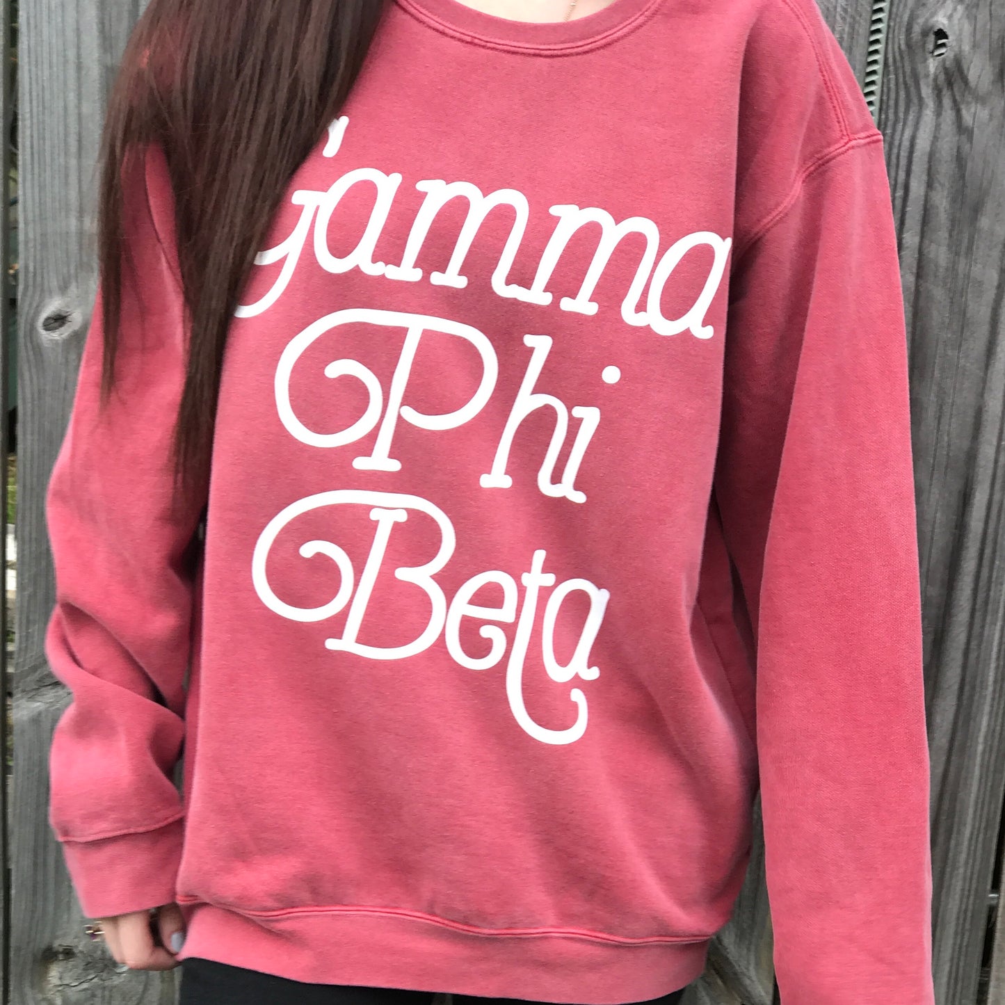 Comfort Colors Crewneck Sweatshirt with Love Story Design