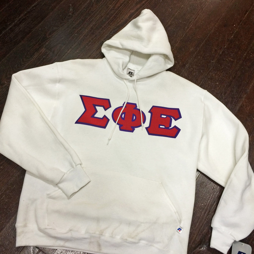 Vinyl-Letter Hooded Sweatshirt - Campus Connection - Campus Connection - 1