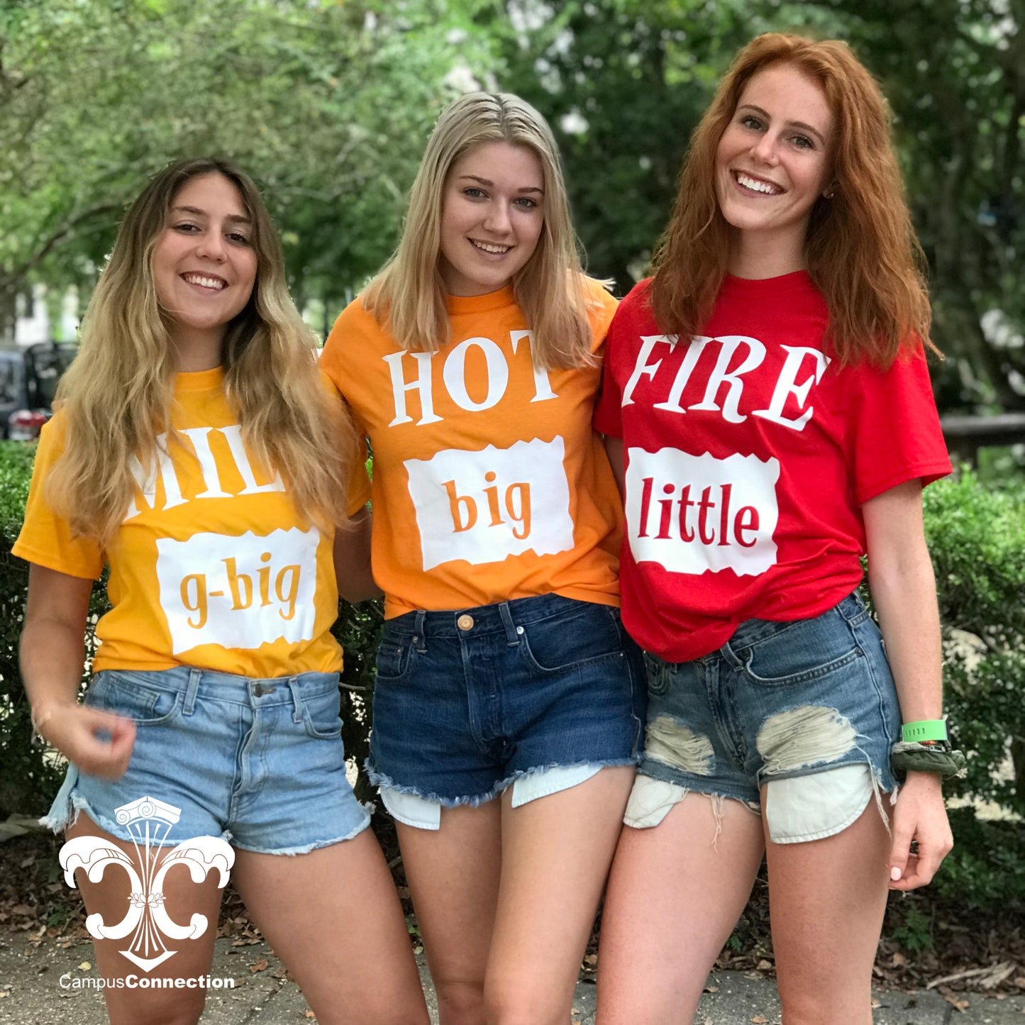 Big, Little, GBig, GGBig Taco Sauce Sorority Family Shirts