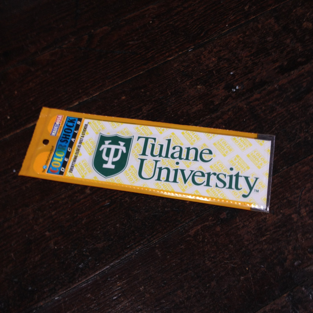 Tulane Shield Decal - CDI - Campus Connection