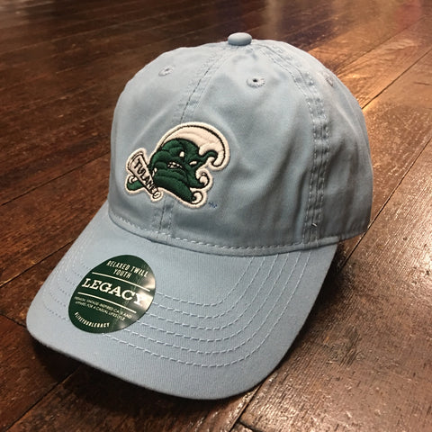 Youth Tulane Angry Wave Hat - Light Blue