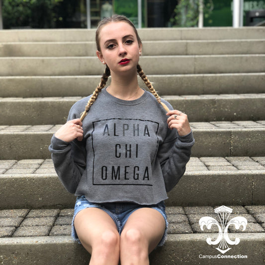 Sorority Bella Cropped Sweatshirt