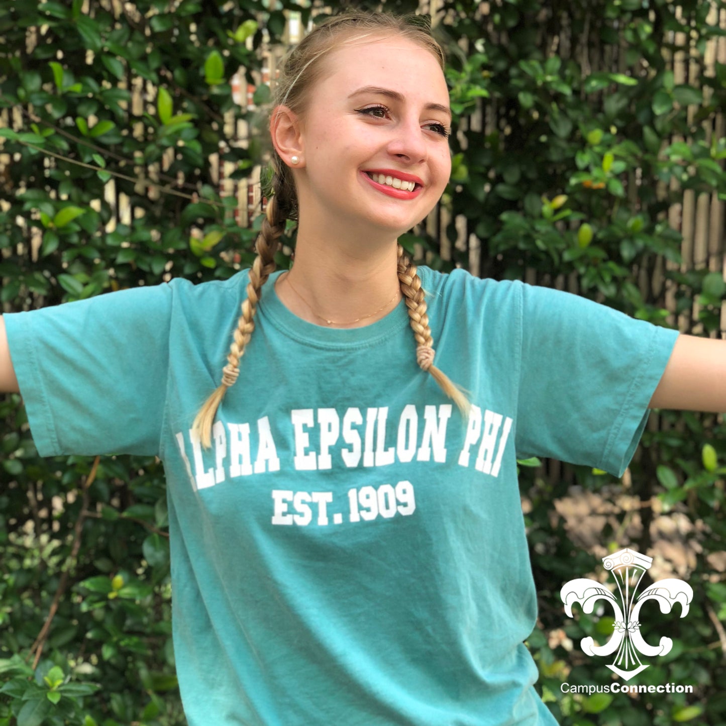 Comfort Colors Short Sleeve Shirt with Varsity Design