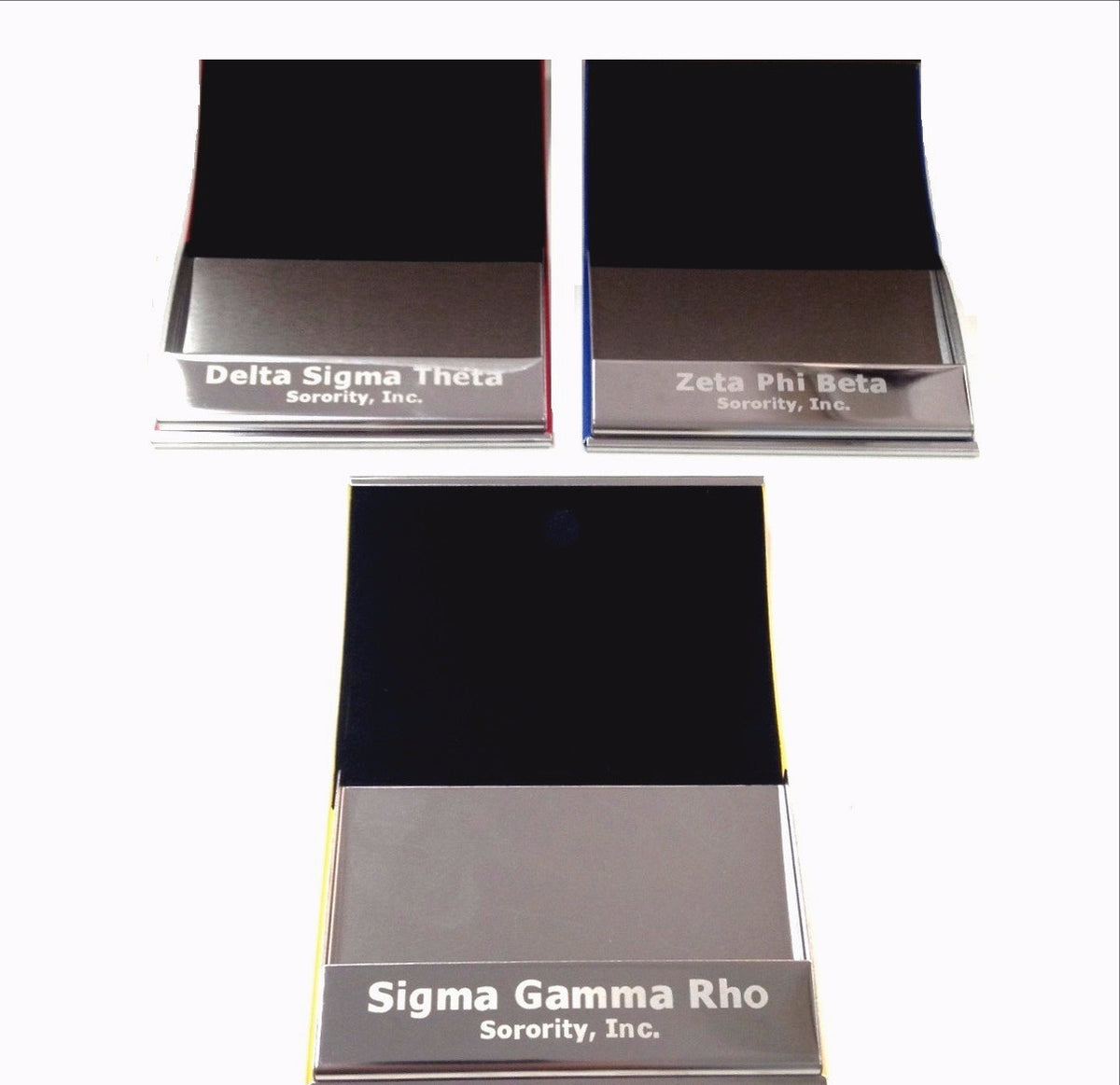 Engraved Business Card Holder - National Sportswear - Campus Connection - 3