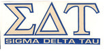 Sorority Letter Decal Sticker - Angelus Pacific - Campus Connection - 13