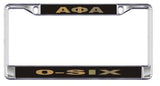License Plate Frame with Call - Craftique - Campus Connection - 5