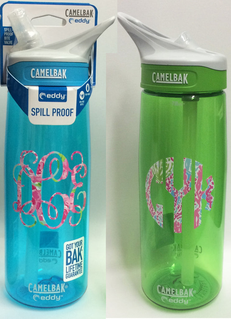 Big or Little Bow Monogram Camelbak Water Bottle – Campus Connection