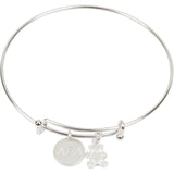 Sorority Charm Bracelet - Silver - Shawn Paul Jewelry - Campus Connection - 8