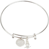 Sorority Charm Bracelet - Silver - Shawn Paul Jewelry - Campus Connection - 12