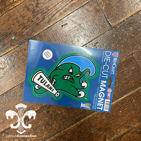 Tulane Angry Wave Magnet