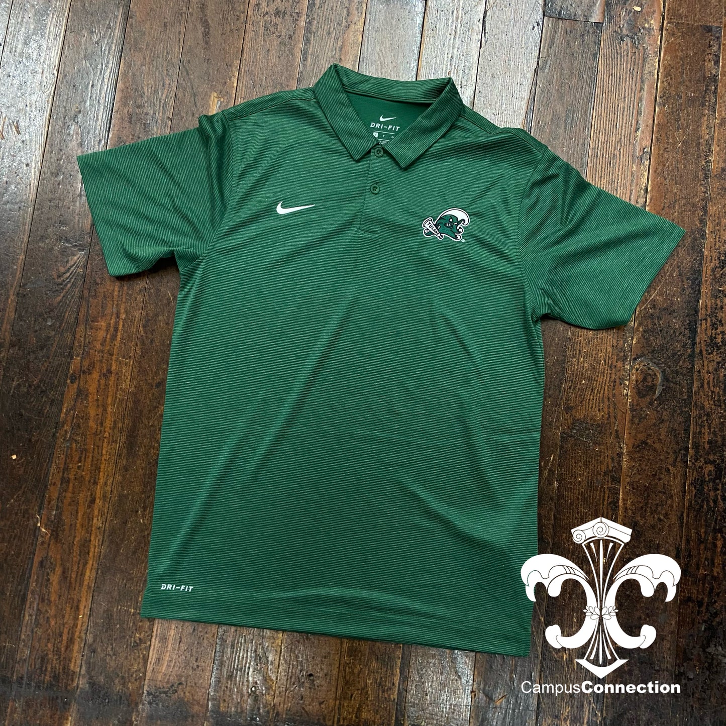 Tulane Nike DriFit Heathered Polo