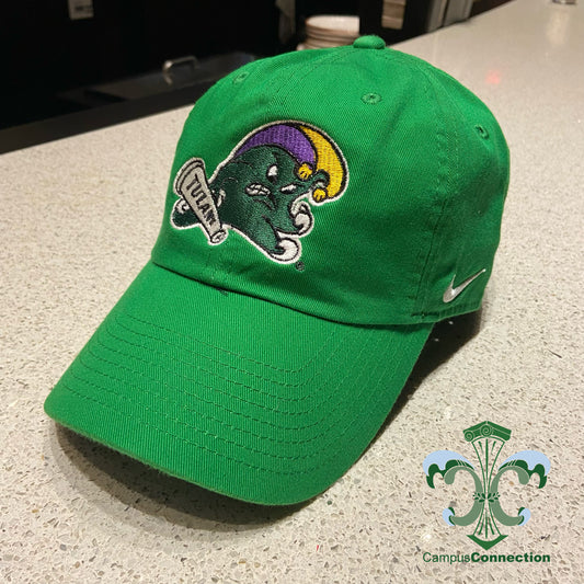 Tulane Mardi Gras Jester Angry Wave Nike Heritage 86 Cap