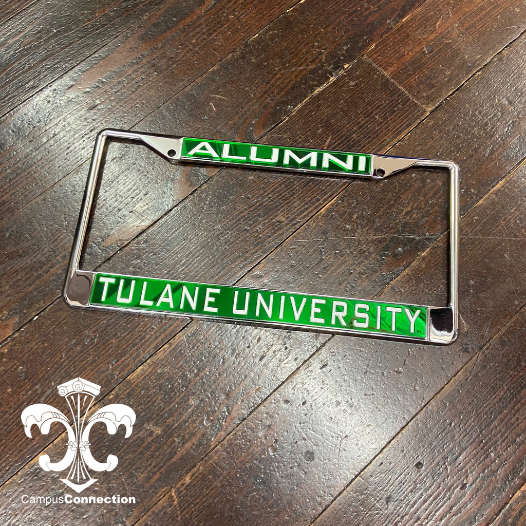 Tulane Alumni License Plate Frame