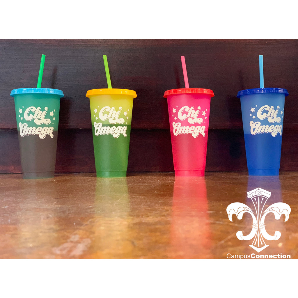 Sorority Color Changing Cup