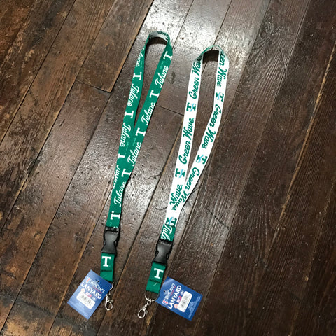 Tulane Lanyard Keychain