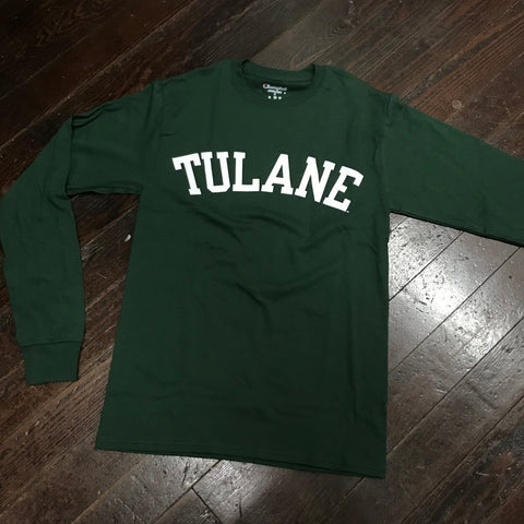 Tulane Long Sleeve T-Shirt - Green