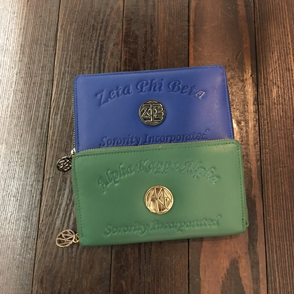 Embossed Leather Wallet - Savage Promotions - Campus Connection - 1