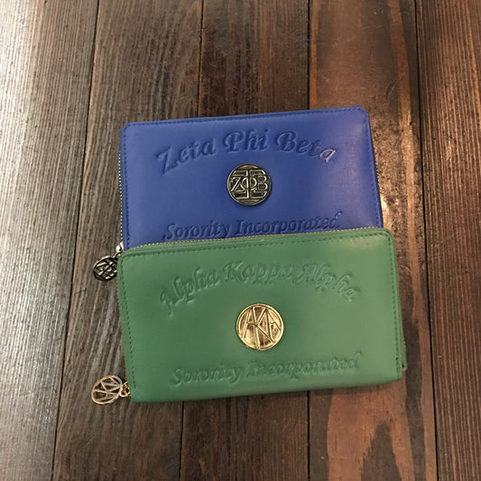 Embossed Leather Wallet - Savage Promotions - Campus Connection - 1