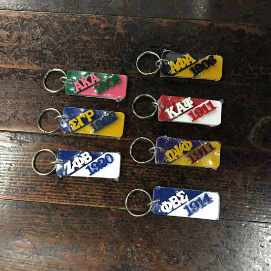 Split Founders Year Keychain - Craftique - Campus Connection - 1