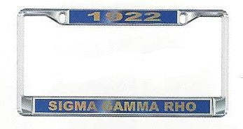 License Plate Frame with Year - Craftique - Campus Connection - 3