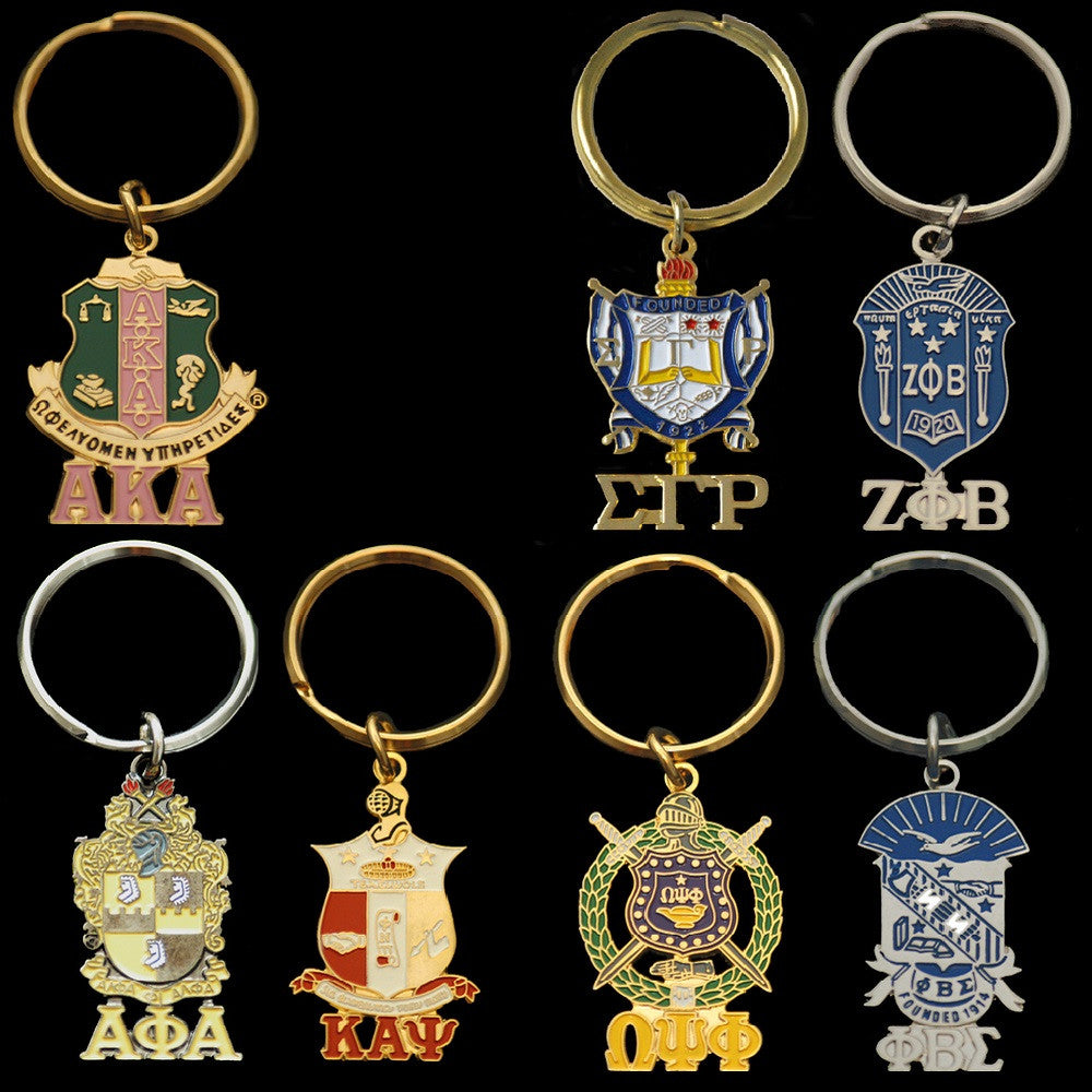Crest Keychain - National Sportswear - Campus Connection - 1