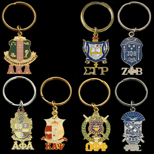Crest Keychain - National Sportswear - Campus Connection - 1