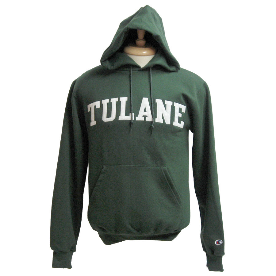 Youth Tulane Hooded Sweatshirt - Champion - Campus Connection