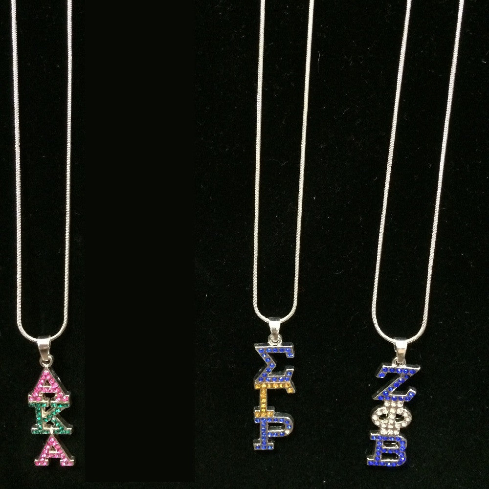 Rhinestone Necklace - National Sportswear - Campus Connection