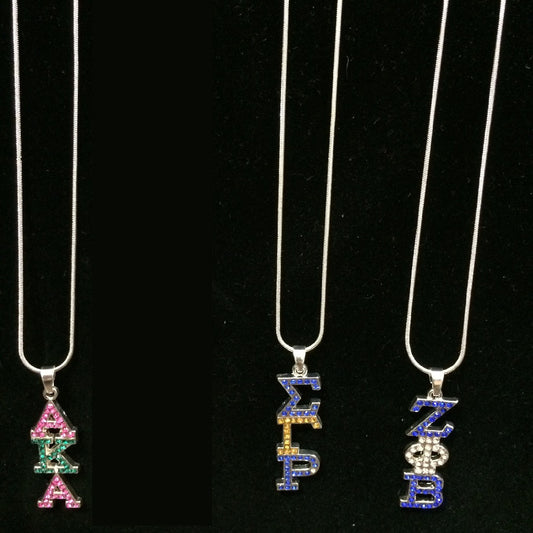 Rhinestone Necklace - National Sportswear - Campus Connection