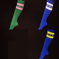 Knee High Socks - Greek Feet - Campus Connection - 1